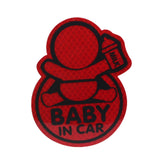 Car Personality Baby In Car Guan Yuanguang Reflective Stickers Reflective Warning Stickers To Prevent Rumbling Speakers