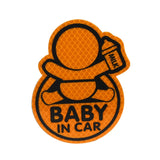 Car Personality Baby In Car Guan Yuanguang Reflective Stickers Reflective Warning Stickers To Prevent Rumbling Speakers