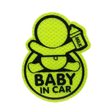 Car Personality Baby In Car Guan Yuanguang Reflective Stickers Reflective Warning Stickers To Prevent Rumbling Speakers